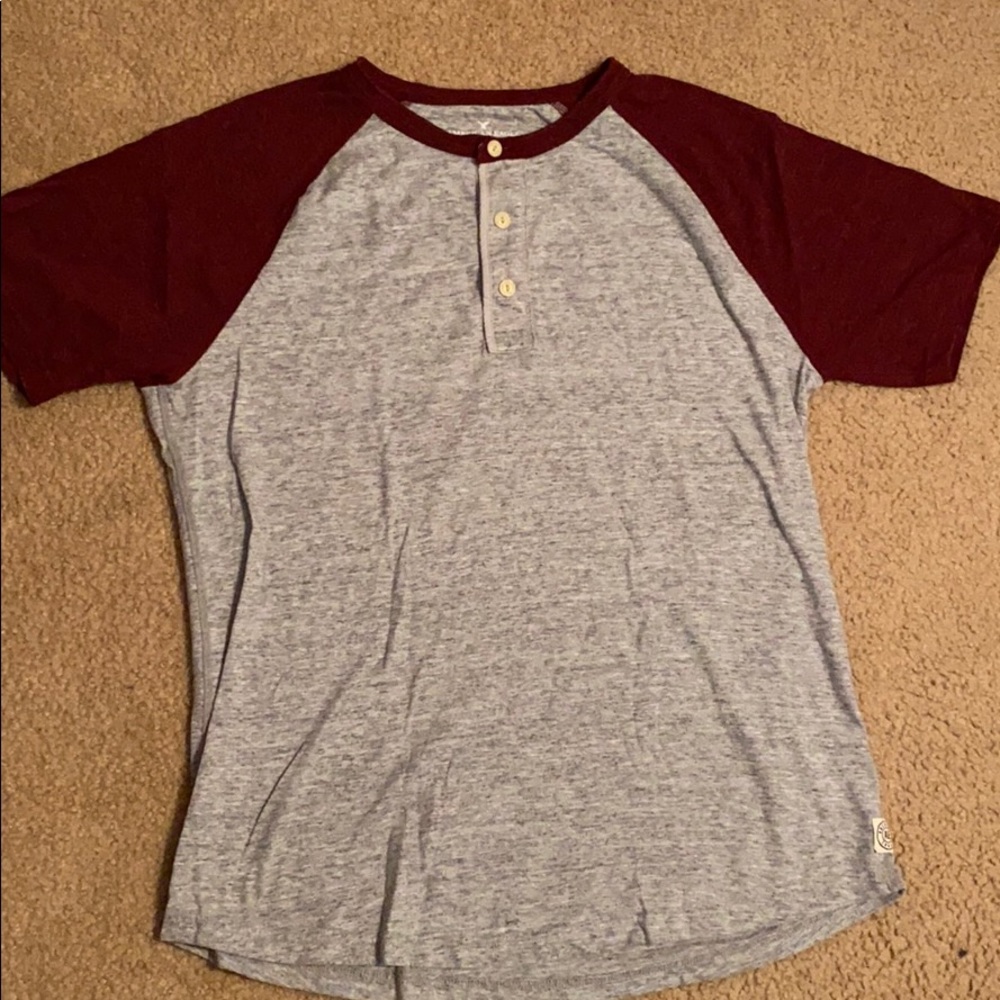 American Eagle 1/4 button up